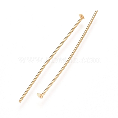 304 Stainless Steel Flat Head Pins(X-STAS-L238-006D-G)-2