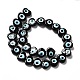 Chapelets de perles vernissées manuelles(LAMP-E023-07C-03)-2
