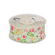 Floral Single-sided Printed Polyester Grosgrain Ribbons(SRIB-A011-38mm-240875)-2