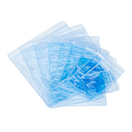 PVC Zip Lock Bags, Resealable Packaging Bags, Square & Rectangle, Clear, 7x5cm, 10x7cm, 12x8cm, 16x11cm, 14x14cm, Unilateral Thickness: 4.5 Mil(0.115mm), 100pcs/set(OPP-OC0001-01)