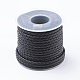 Round Braided Leather Cord(WL-G002-01A)-1