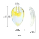 Electroplated Transparent Glass Pendants(GLAA-YW0003-13)-3