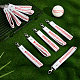 12pcs d&eacute;corations de pendentif en similicuir(KEYC-DR0001-19B)-3