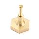 Hexagon with Marble Pattern Brass Box Handles & Knobs(DIY-P054-C03)-3