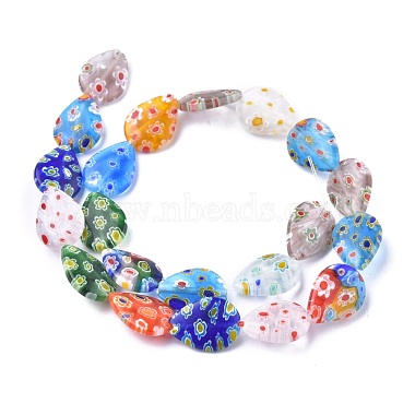 Handmade Millefiori Glass Beads Strands(LK-R004-08)-2