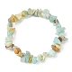 5Pcs 5 Style Natural Mixed Gemstone Chips Beaded Stretch Bracelets Set for Women(BJEW-FZ00007)-3