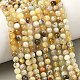 Natural Yellow Opal Beads Strands(G-I213-18-4mm)-5