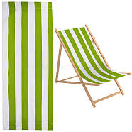 toile de chaise, fournitures de remplacement de tissu de chaise de plage, vert jaune, 1150x435x2 mm(AJEW-WH20002-25A-03)