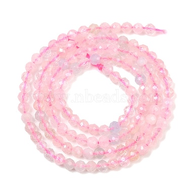 Natural Morganite Beads Strands(G-O166-25-4mm)-3