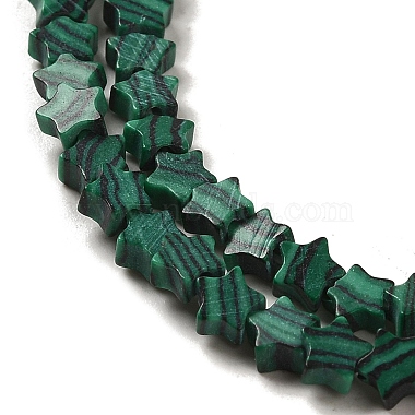 Synthetic Malachite Beads Strands(G-G085-B07-01)-3