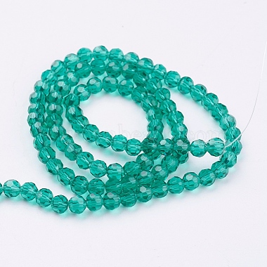 Eco-Friendly Glass Round Beads Strands(EGLA-J042-4mm-M02)-2