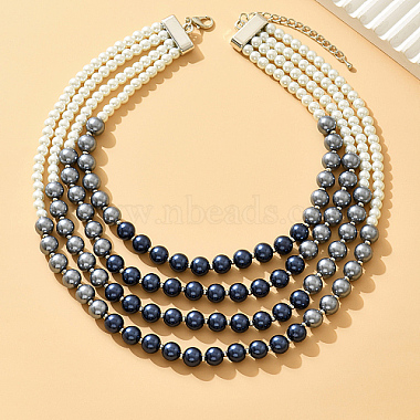 Imitation Pearl Jewelry Set(YG9589)-2