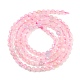 Natural Morganite Beads Strands(G-O166-25-4mm)-3