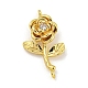 Long-Lasting Brass Micro Pave Clear Cubic Zirconia Connector Charms(KK-O008-03A-G)-1