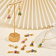 chgcraft 24 pcs 12 couleurs décorations de pendentif en perles d'imitation acrylique(HJEW-CA0001-49)-5