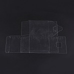 Plastic Clear Packaging Boxes, Cube, Clear, 21.1x14cm, Cube: 7x7x7cm(CON-WH0015-01-7cm)