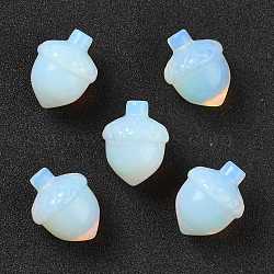 Opalite Massage Tools, Worry Stones, for Face to Lift, Decrease Puffiness and Tighten, No Hole, Pine Cones, 25~27x20mm(G-M393-05H)