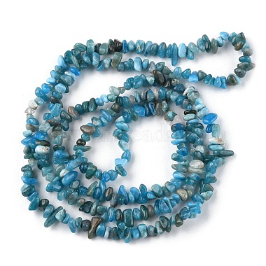 Natural Apatite Beads Strands(G-G0003-B08)-3
