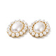 cabochons de perles imitation abs(PALLOY-E026-02G)-3
