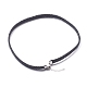 Gewachste Polyesterschnur Halsketten machen(NJEW-Z011-01)-1