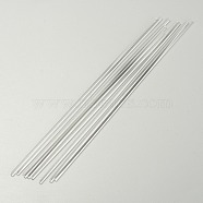 Acrylic Support Rods, for Clay Doll Makings, Bar, Clear, 19.6x0.2cm(CELT-WH0001-02A)