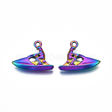 Pendentifs en alliage de couleur arc-en-ciel(PALLOY-N156-209)-3