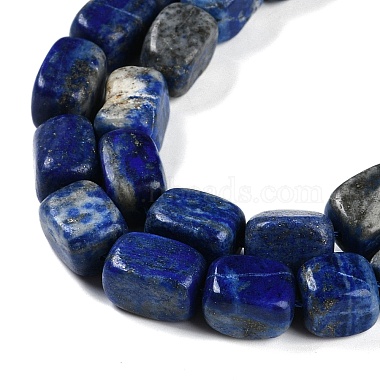 naturelles lapis-lazuli brins de perles(G-M403-D03-01)-4