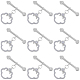 10Pcs Brass Micro Pave Clear Cubic Zirconia Toggle Clasps(KK-BBC0021-02P)-1
