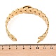 304 Stainless Steel Leaf Cuff Bangle Making(STAS-F366-12A-G)-2