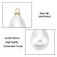 BENECREAT ABS Plastic Imitation Pearl Pendants(KK-BC0010-75)-5