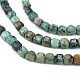 Natural African Turquoise(Jasper) Beads Strands(G-A02-03)-3