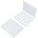 2Pcs Polypropylene(PP) Grid Bead Containers(CON-DJ0001-27)-7