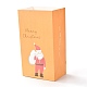 Рождественские тематические прямоугольные бумажные складные сумки(CARB-L008-04A)-2