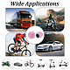 16Pcs Polymer Clay & Rhinestone Tire Valve Stem Caps(FIND-NB0006-71A)-5