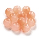 perles de verre de peinture par pulvérisation bicolore(GLAA-L046-03C)-1