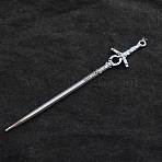 Metal Hair Sticks, Hair Accessories for Woman Girls, Ring, 160mm(PW-WG642FA-01)