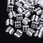 Acrylic Findings, for Headband, Clear, 7x9x4mm(X-SACR-T344-12)