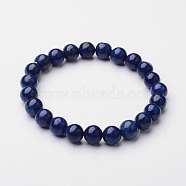 Natural Lapis Lazuli Beaded Stretch Bracelet, for Handcrafted Jewelry Women, 2 inch(5.2cm)(X-BJEW-F203-06)