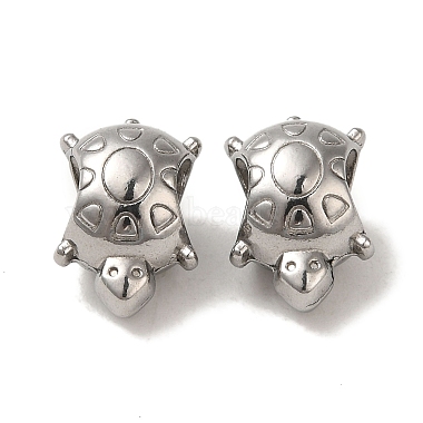 Tortoise 304 Stainless Steel European Beads