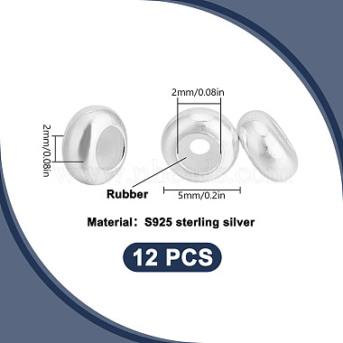 12Pcs 925 Sterling Silver Beads(STER-DR0001-25A)-2