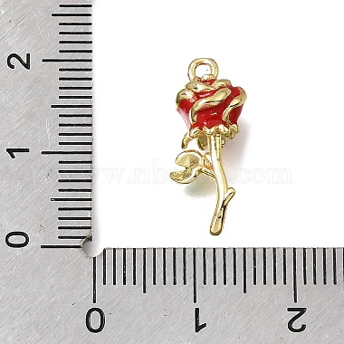 Brass Enamel Pendants(KK-K427-12B-G)-3