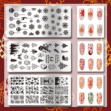 Stainless Steel DIY Nail Art Templates(MRMJ-WH0092-024)-3