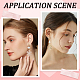 20Pcs Brass Stud Earring Findings(KK-SC0003-92)-5