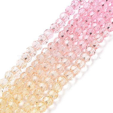 Transparent Glass Beads Strands(GLAA-E036-07B)-2
