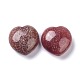 Natural Strawberry Quartz Heart Love Stone(G-I285-06J)-2