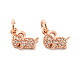 Sheep Brass Micro Pave Clear Cubic Zirconia Charms(KK-G425-12)-2