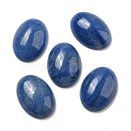 Natural Blue Aventurine Cabochons, Oval, 18x13x5~5.5mm(G-C115-01A-06)