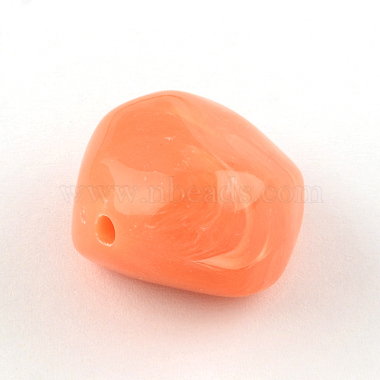 Nuggets Imitation Gemstone Acrylic Beads(OACR-R044-16)-2