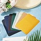 24 St&uuml;ck 8 Farben selbstklebender rechteckiger Ellbogenflicken aus Polyester in Rechteckform(DIY-TA0016-06)-5