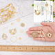 Sunnyclue DIY-Geometrie-Ohrstecker-Herstellungsset(DIY-SC0020-53)-3